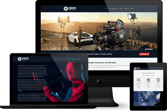A responsive website for enthusiastic video makers
